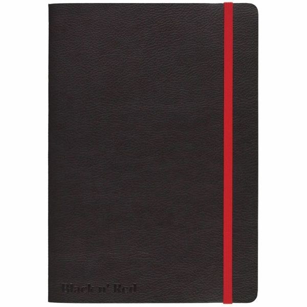 Black n' Red Flexible Cover Casebound Notebooks