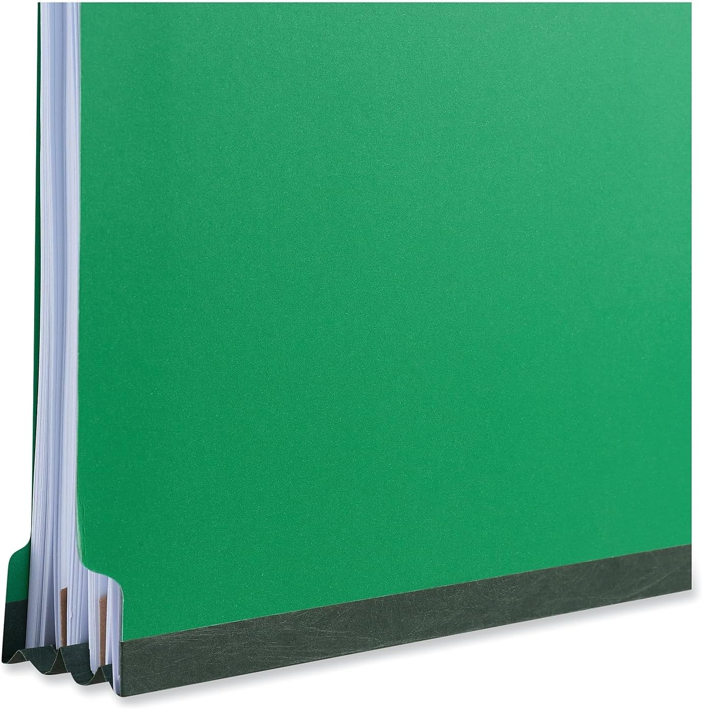 Classification Folders - Letter - Six Section - Emerald Green