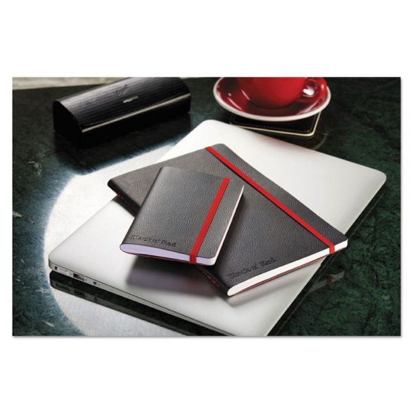 Black n' Red Flexible Cover Casebound Notebooks