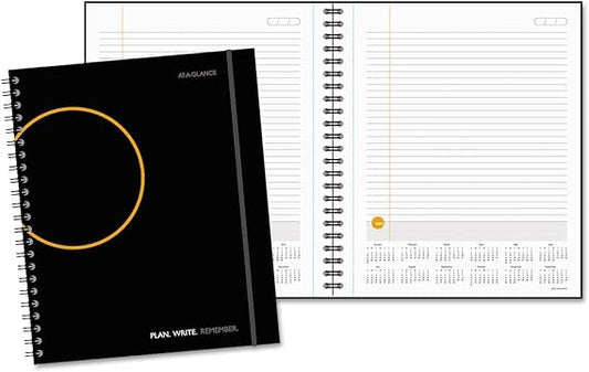 Planner, Notebook, 2PG, BLK