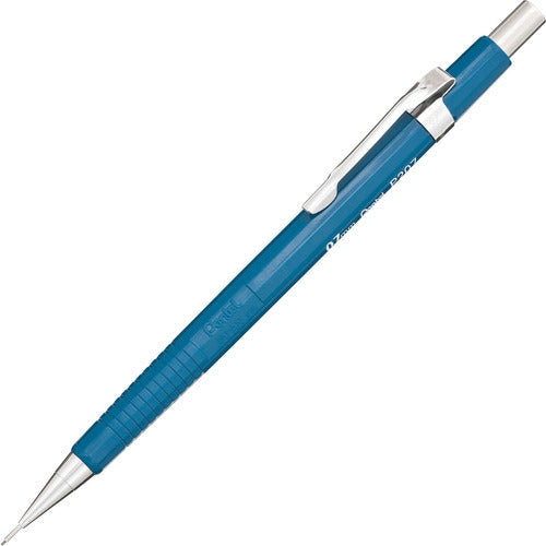 Sharp Mechanical Pencil, 0.7 mm, HB (#2), Black Lead, Blue Barrel