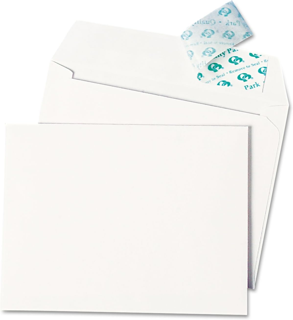 Greeting Card/Invitation Envelope, A-2, Square Flap, Redi-Strip Adhesive Closure, 4.38 x 5.75, White, 100/Box